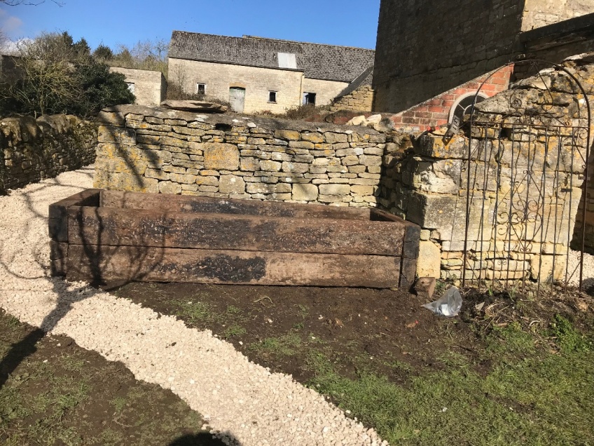 Raised Vegetable Plot - Charlton Abbotts -