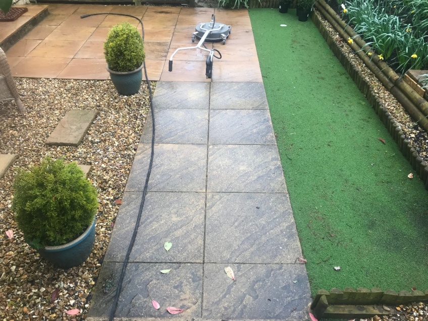 Patio & Steps Cleaning -