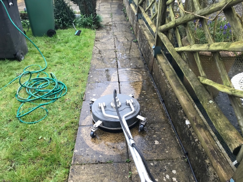 Patio & Path Cleaning -