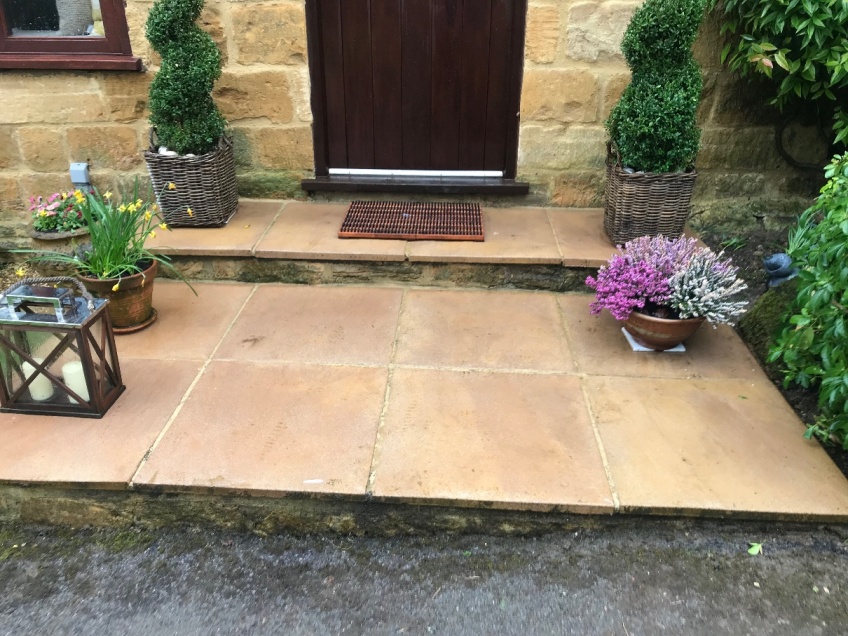 Patio & Steps Cleaning -