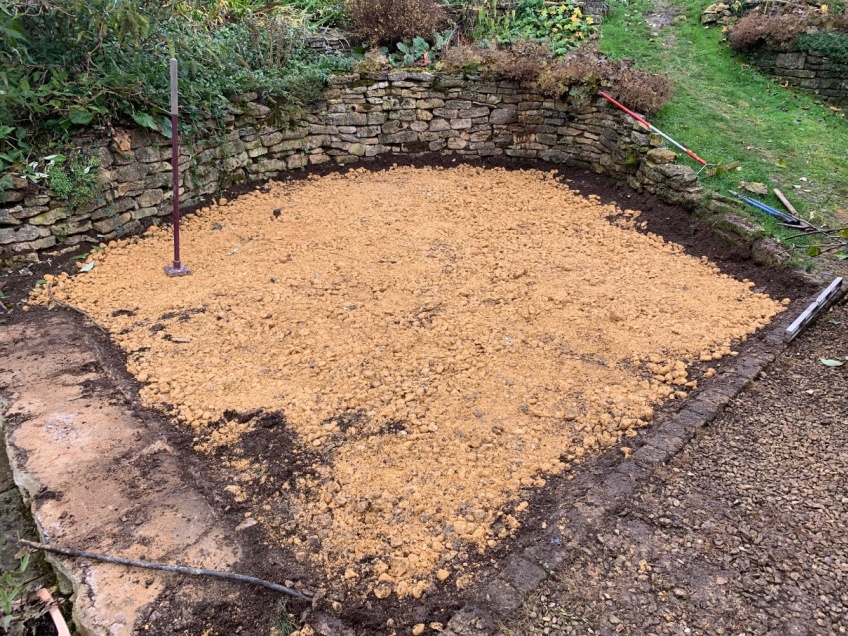 New Patio Laying - Snowshill -