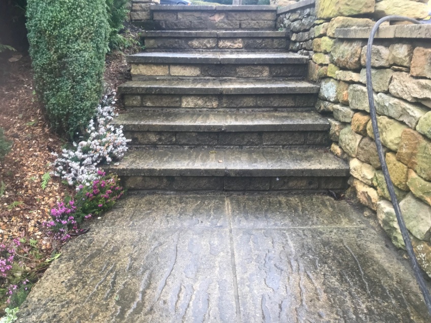 Patio & Steps Cleaning -
