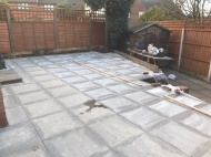 Patio Laying